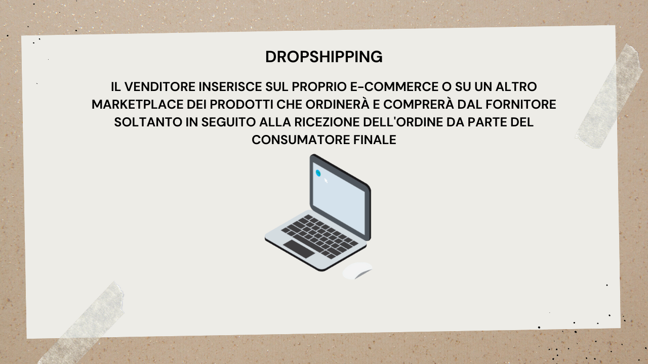 Vendere online dropshipping