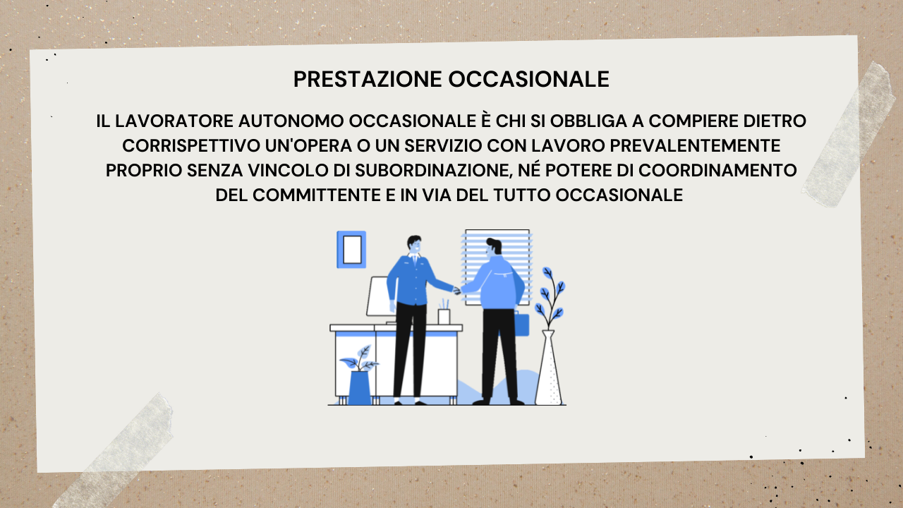 prestazione occasionale